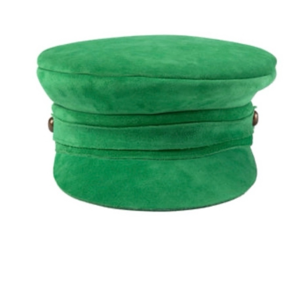 NEW Lack of Color “Lola” Green Suede Hat - Picture 3 of 11